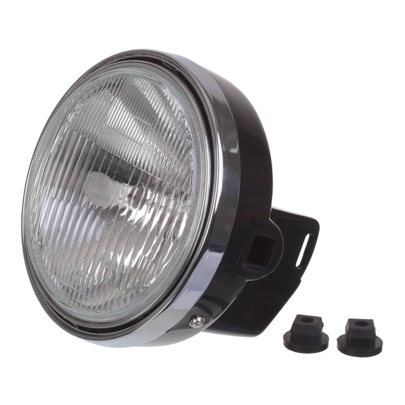Headlight 7" Round - 4LO Complete