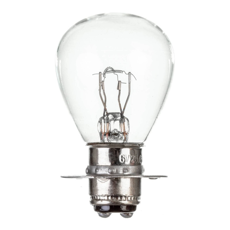 Whites Bulbs 6V 25/25W H/L PreFocus 3 Keyhole (A5655K) (Packet of 10)