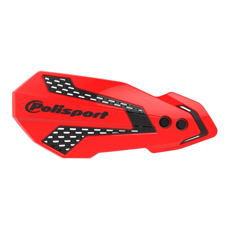 Polisport MX Flow Handguard Red/Black Honda CR/CRF/CRFX
