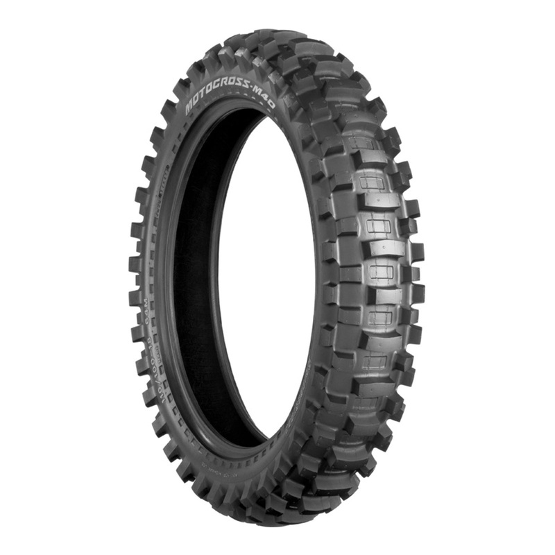 Bridgestone M40A Hi-Power 275-10 Rear Off-Road Tyre (Soft / Medium))